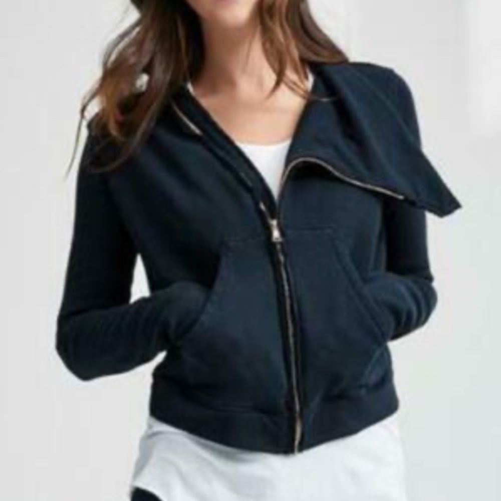 Frank & Eileen Tee Lab Side Zip Blue Sweatshirt - Size M